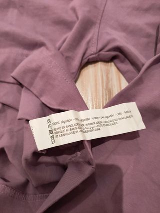 Lefties nuevo jersey tipo polo morado