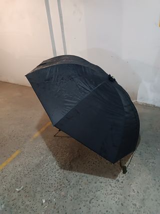 Paraguas negro para pesca 220cm