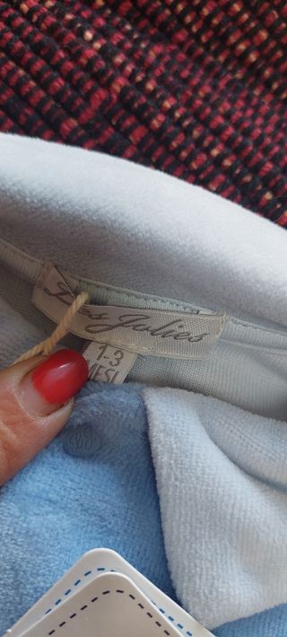 Tutina ciniglia neonato 1/3 mesi