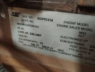 Motor Caterpillar MDP