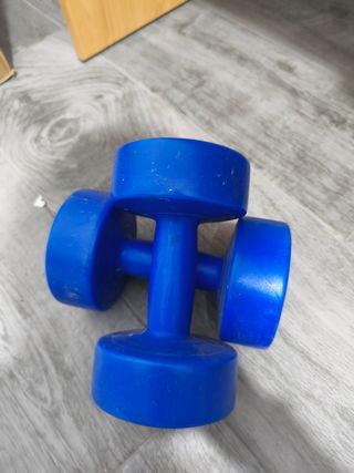 Pesas azules 3 kg (par)