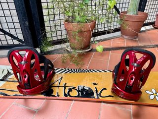 Tabla snow Atomic Rapture 159 + Fijaciones Burton