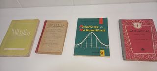 Libros de  matemáticas