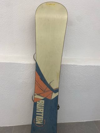 Tabla Snowboard Burton con Fijaciones
