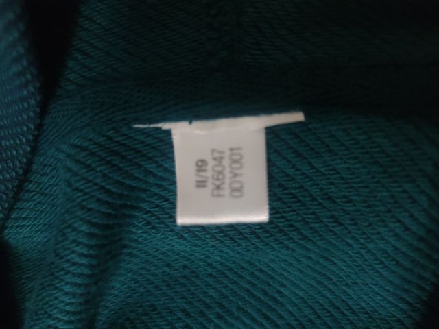 Sudadera Reebok verde botella