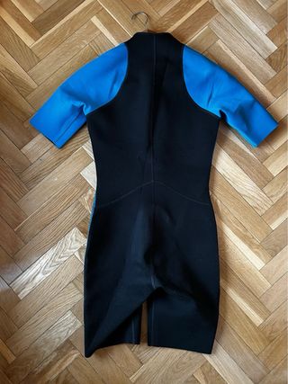 Traje neopreno remo Tribord azul y negro