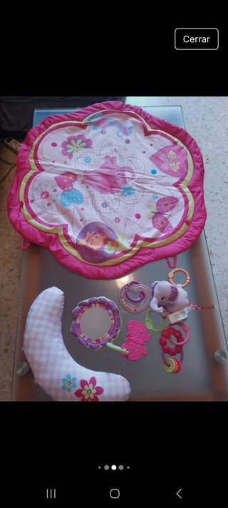 Gimnasio para bebé con 8 juguetes