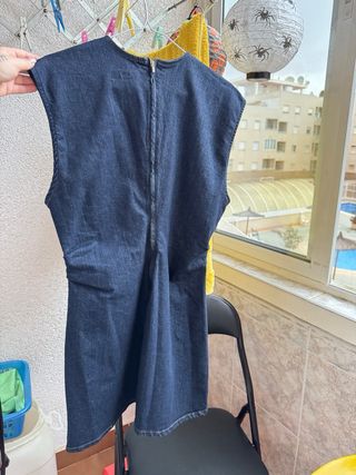 Vestido ZARA azul nuevo con etiqueta