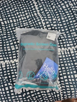 Cortina Mosquitera Magnética negra