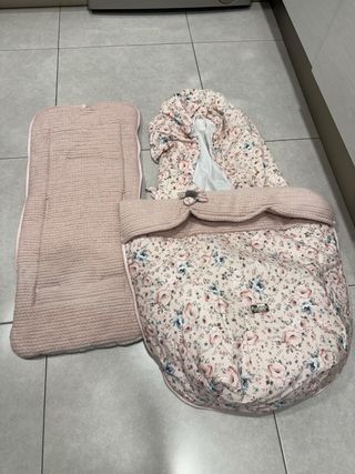 Saco para capazo Rosy Fuentes floral