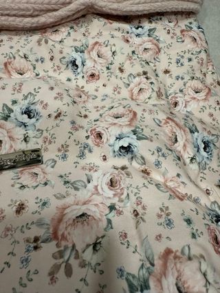 Saco para capazo Rosy Fuentes floral
