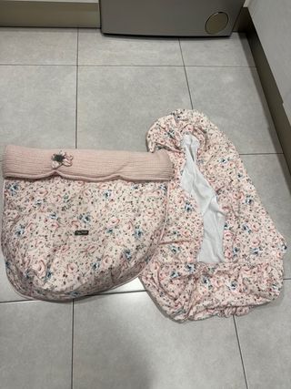 Saco para capazo Rosy Fuentes floral
