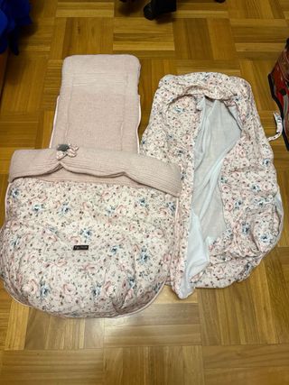 Saco para capazo Rosy Fuentes floral
