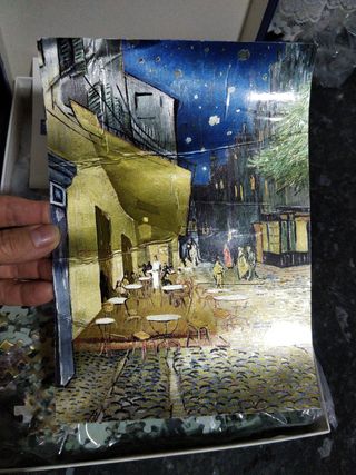 Puzzle Metálico Nathan Terraza de café