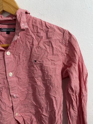 ¡¡OFERTA!! Talla S Camisa Tommy Hilfiger Roja