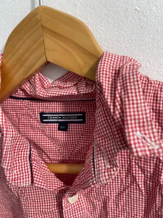 ¡¡OFERTA!! Talla S Camisa Tommy Hilfiger Roja