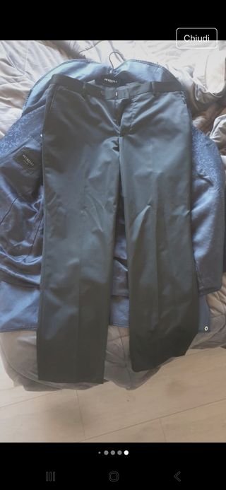 Abito da sposo Petrelli blu taglia 50
