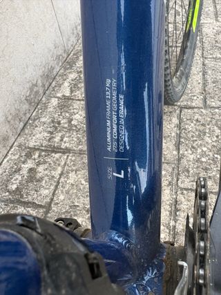 Bicicleta Rockrider ST 540 Azul