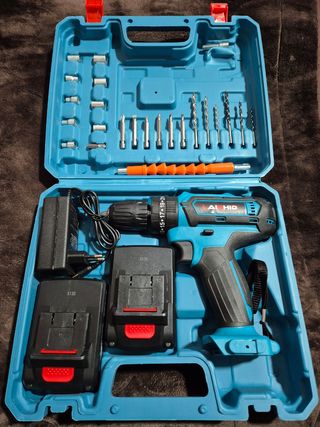 Taladro Atornillador Eléctrico con Accesorios