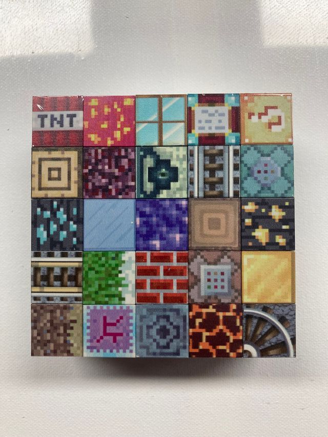 50 blocchi di costruzione magnetici Minecraft