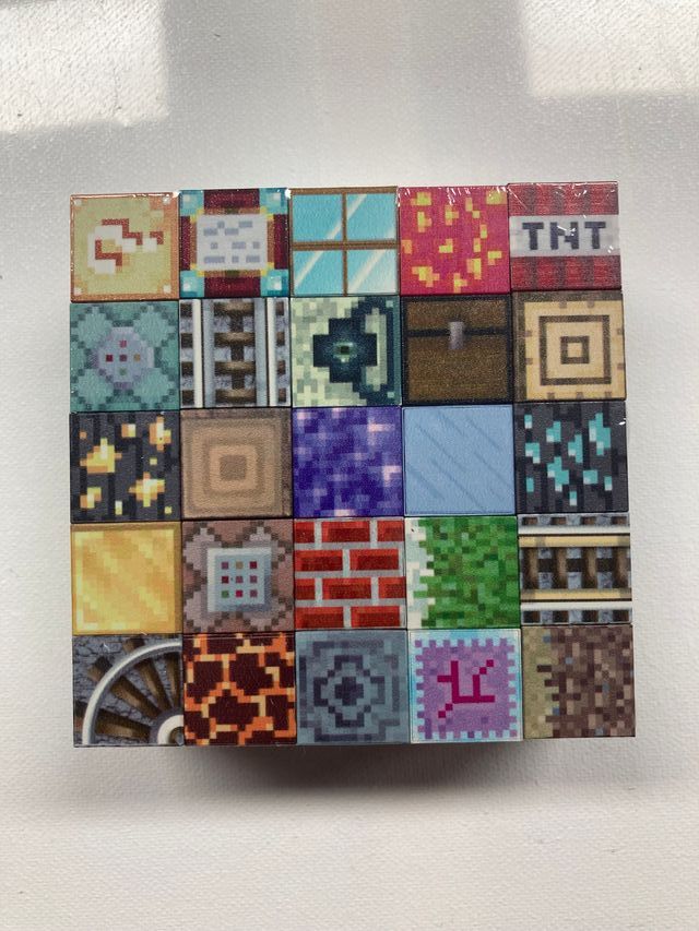 50 blocchi di costruzione magnetici Minecraft