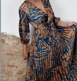 Vestido WODEMAYA estampado floral talla única