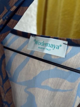 Vestido WODEMAYA estampado floral talla única