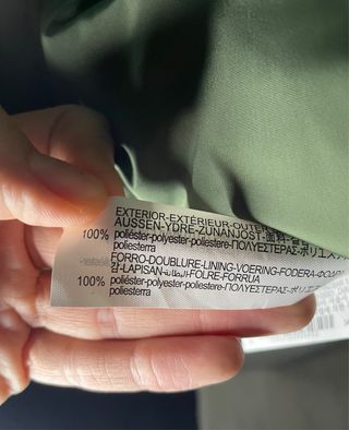 Chaqueta Bomber Verde Zara Talla M