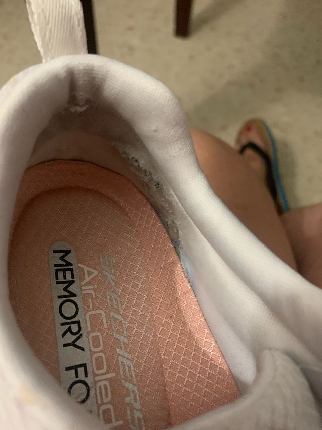 Zapatillas Skechers Flex-Lite Mujer Blancas y Dora