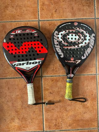 2 Palas de Pádel Varlion y Vision