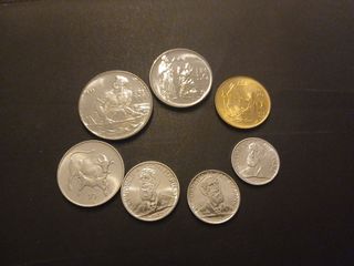 San Marino 1972 - Lote 7 monedas SC