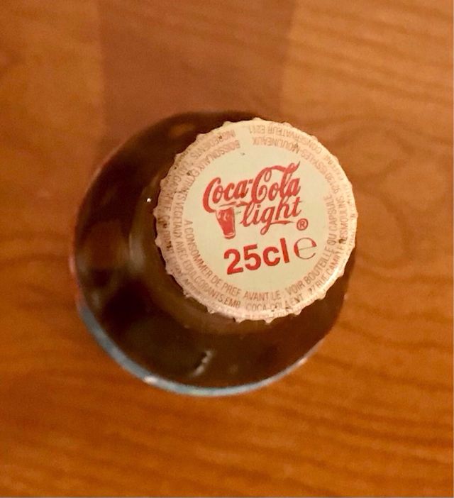 Bottiglia Coca Cola Light Francia