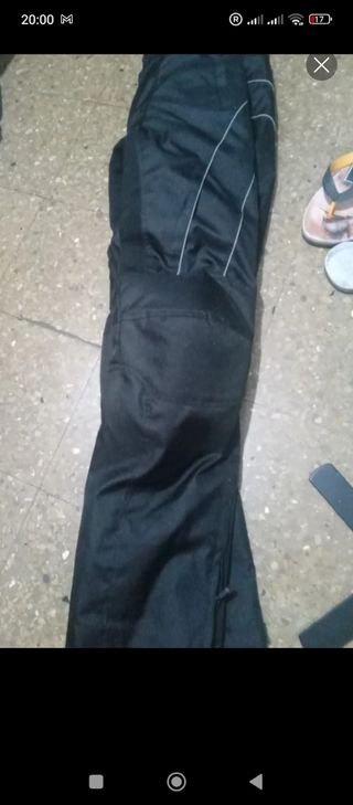 Pantalón de moto negro Talla XL