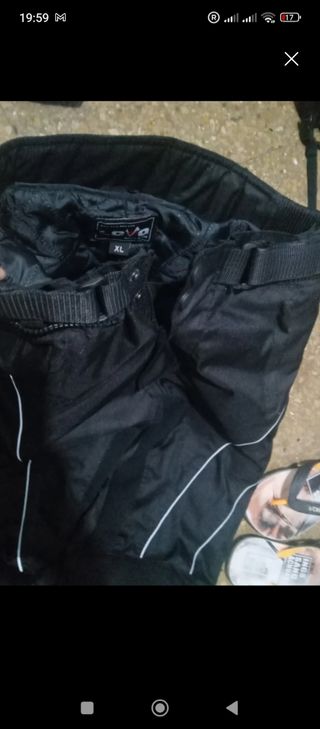 Pantalón de moto negro Talla XL