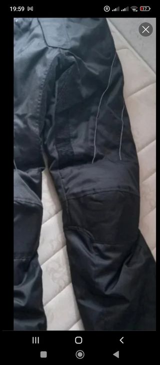Pantalón de moto negro Talla XL