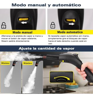 Limpiador a vapor Waitbird con 21 accesorios