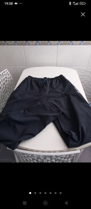 Pantalón chándal Reebok hombre azul marino