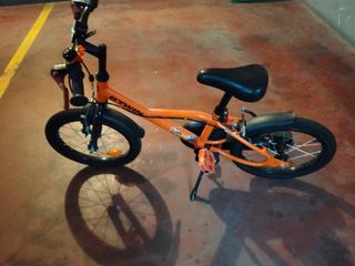 Bicicleta Infantil Btwin Naranja
