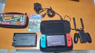 Nintendo Switch con accesorios