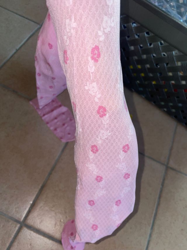 Set 2 collant bimba Golden Lady 10-13 anni