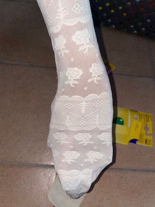 Set 2 collant bimba Golden Lady 10-13 anni