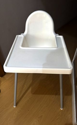 Trona IKEA blanca