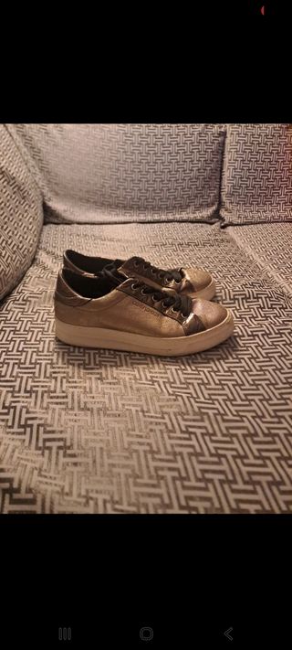 Scarpe Crime London donna oro/bronzo taglia 38