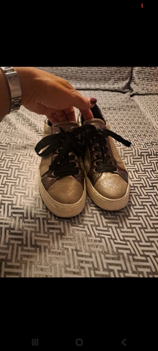 Scarpe Crime London donna oro/bronzo taglia 38