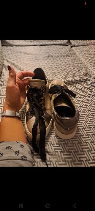 Scarpe Crime London donna oro/bronzo taglia 38