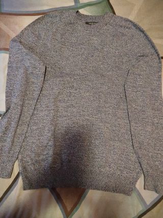 Jersey hombre gris talla S