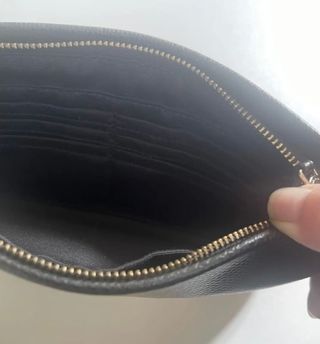 Bolso de mano Coach New York Negro