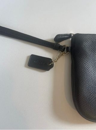 Bolso de mano Coach New York Negro