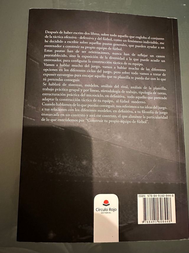 Construcción Táctica De Un Equipo De Fútbol