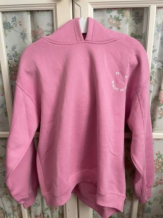 Sudadera Zara Kids carita contenta Rosa